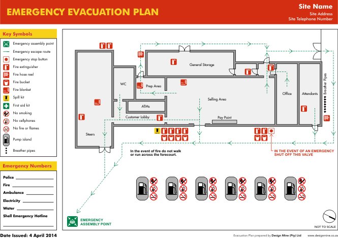 Design Mine Evacuation Plan 1